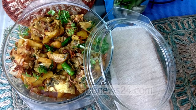 রেসিপি: আলু কাতলা ঝোল ঝোল