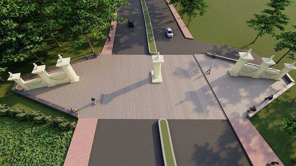 ঐতিহ্যের ঢাকা গেইটের সংস্কার শুরু