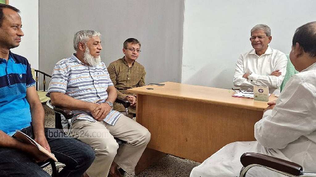 সিলেট বিএনপির নেতাদের ঢাকায় বৈঠক, ২৫ ‘প্রার্থীর’ নাম কেন্দ্রে