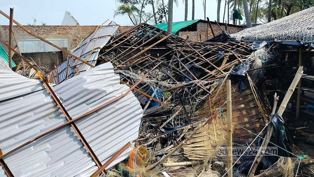 মোখায় ক্ষতবিক্ষত সেন্ট মার্টিন, স্বাভাবিক জীবনে ফেরার সংগ্রাম শুরু