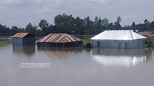 কুড়িগ্রামে চরাঞ্চলে প্লাবন, পানিবন্দি কয়েক হাজার পরিবার