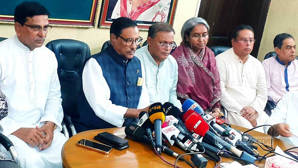 হারবে বুঝে ভোট প্রশ্নবিদ্ধ করতে চায় বিএনপি: কাদের