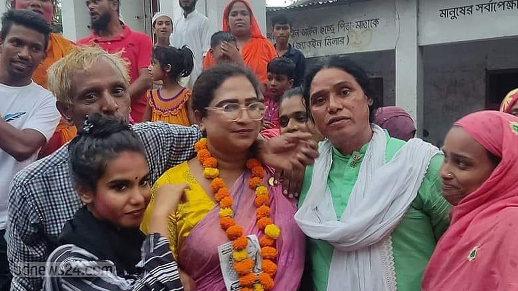 রাজশাহী সিটির কাউন্সিলর হলেন তৃতীয় লিঙ্গের সাগরিকা