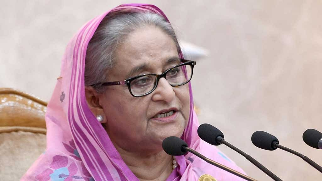 কারও হস্তক্ষেপে মাথা নত করব না: প্রধানমন্ত্রী