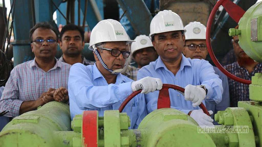 তিতাসের কূপের ৮ মিলিয়ন ঘনফুট গ্যাস জাতীয় গ্রিডে