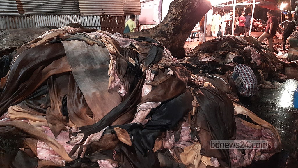 ‘জৌলুস’ ফেরার ঈঙ্গিত পোস্তায়, বিপুল চামড়া সংগ্রহ