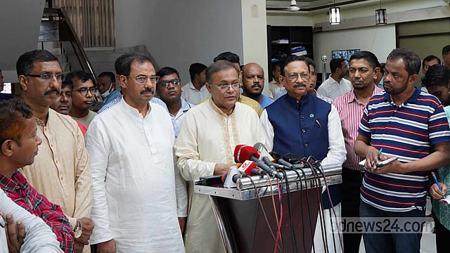 বিএনপির এক দফার বিপরীতে করণীয় জানা আছে: হাছান