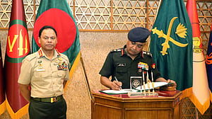 ভারতীয় সেনাপ্রধান ঢাকায়