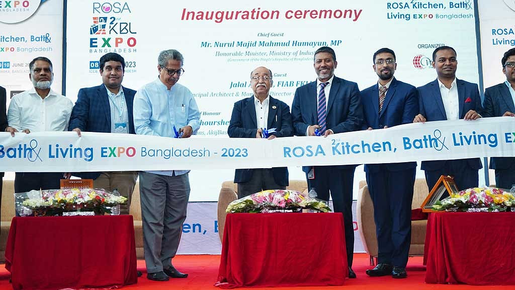 বসুন্ধরা কনভেনশন সিটিতে চলছে ‘রোসা কিচেন, বাথ অ্যান্ড লিভিং এক্সপো’
