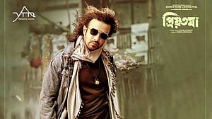 সন্তানের জন্য শাকিবের অন্যরকম আবেগ, বললেন 'লাল শাড়ি' দেখতে