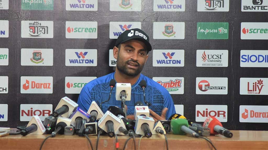 শতভাগ ফিট নন, তবে প্রথম ম্যাচ খেলবেন তামিম