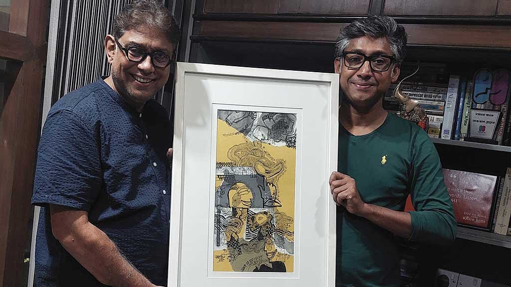 আফজাল হোসেনের উপহার পেয়ে আপ্লুত রওনক