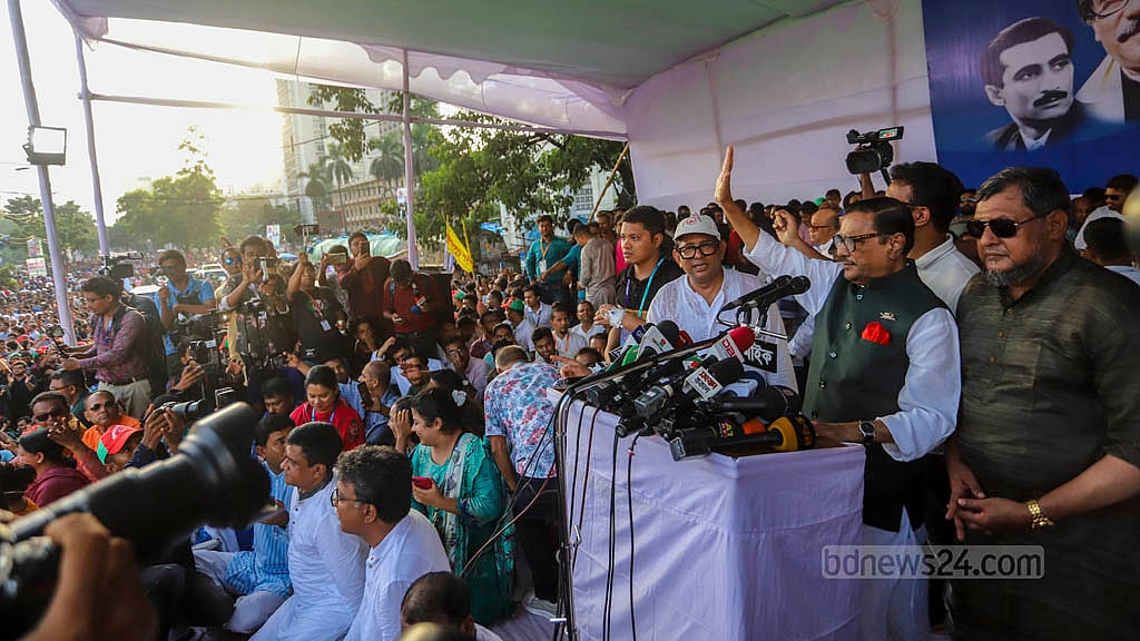 রাস্তা বন্ধ করলে আপনাদের চলার রাস্তাও বন্ধ করে দেব: কাদের