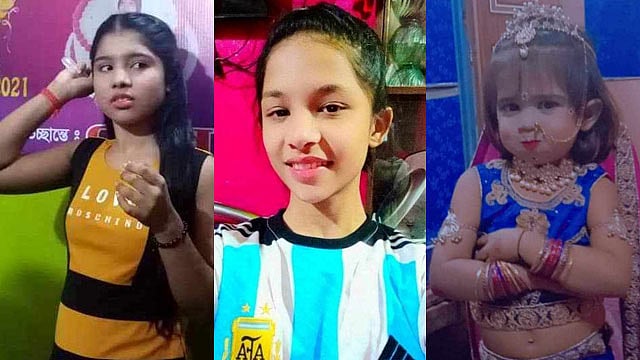 আগুনে হারিয়ে গেল তিন বোন