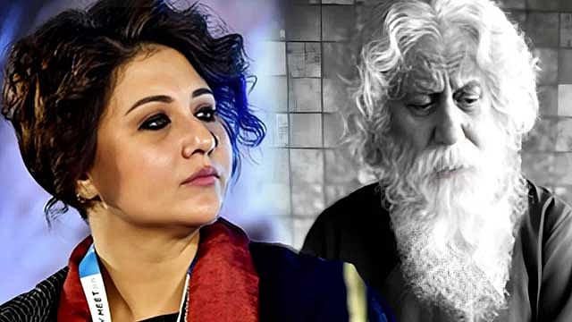 কবিগুরুর বেশে অনুপম, যা বললেন স্বস্তিকা