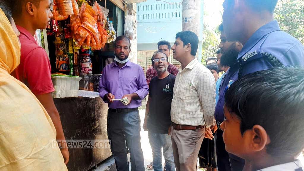 মেয়াদোত্তীর্ণ পণ্য বিক্রি করায় চুয়াডাঙ্গায় ২ দোকানের জরিমানা