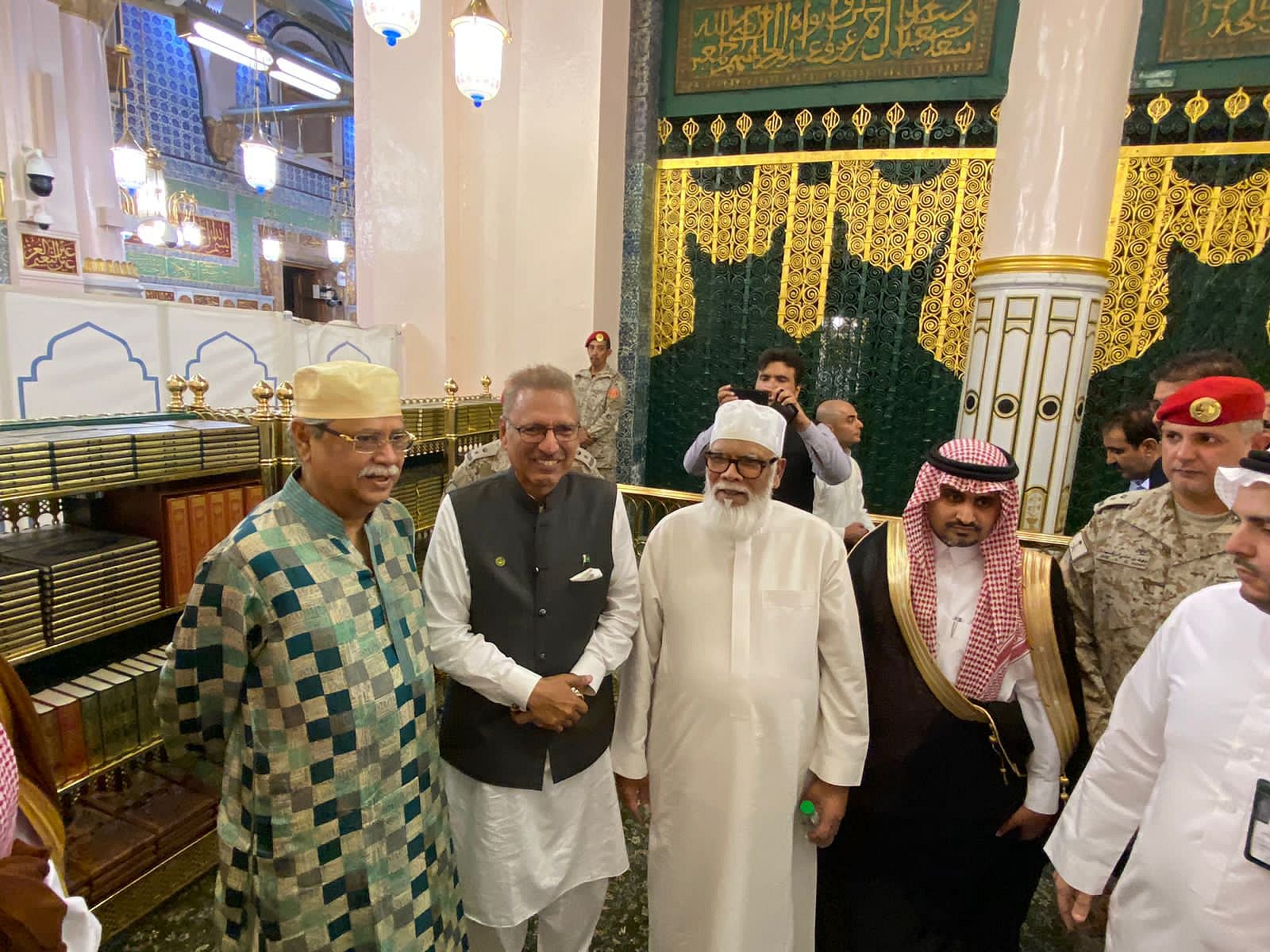 হজে পাকিস্তানের রাষ্ট্রপ্রধানের সঙ্গে রাষ্ট্রপতি সাহাবুদ্দিনের সাক্ষাৎ