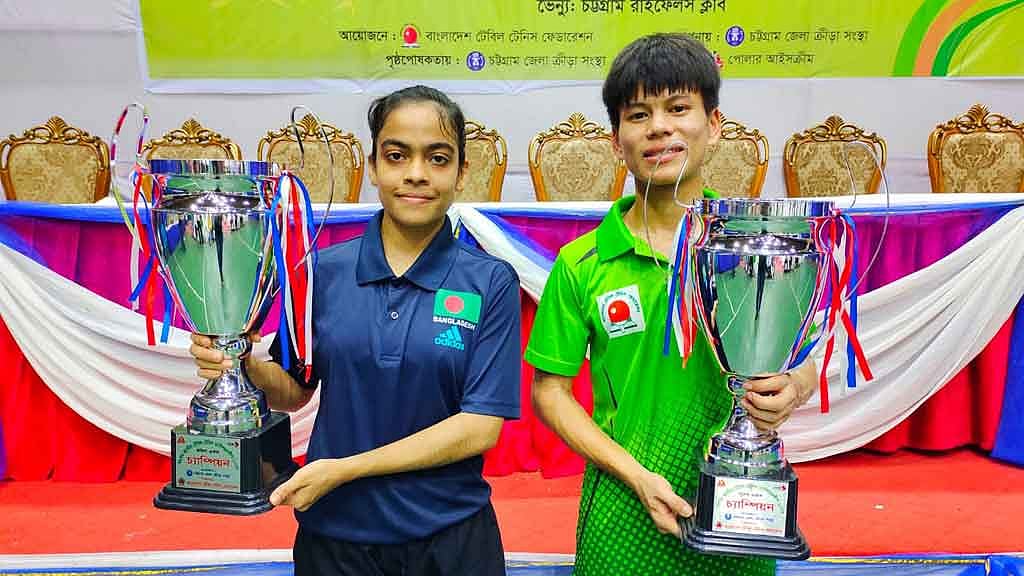 টেবিল টেনিস: বালকের পর পুরুষ এককেও সেরা রামহিম