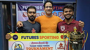 ‘লাখ টাকার’ টেবিল টেনিসে চ্যাম্পিয়ন শাওন স্টর্ম