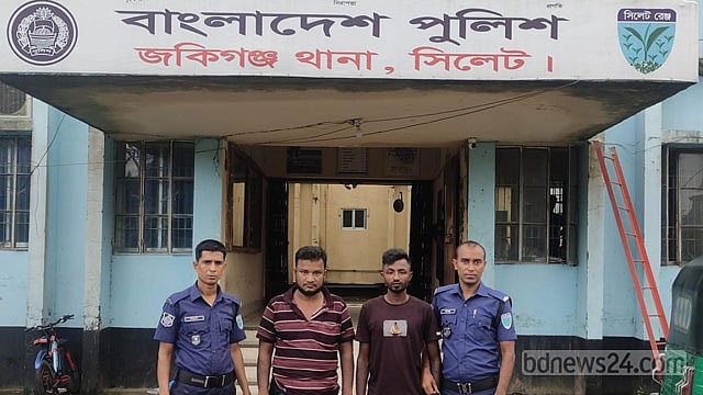 সিলেটে ২৫০ বস্তা ভারতীয় চিনি জব্দ, গ্রেপ্তার ২