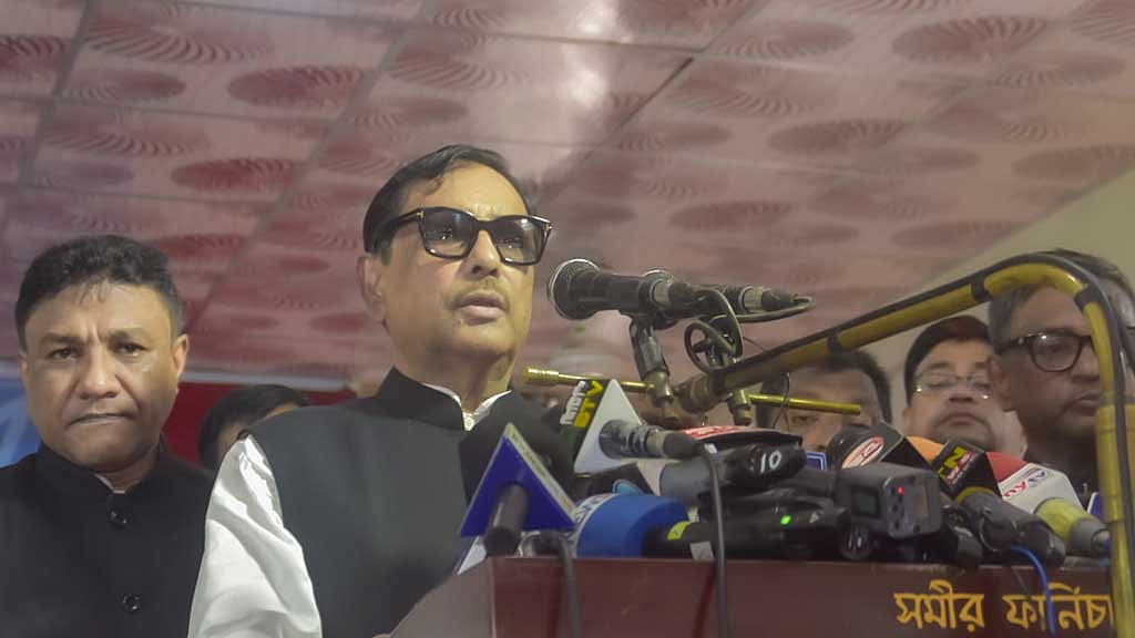 বিএনপির কাছে ‘নাটক’ মনে হওয়াটা স্বাভাবিক: কাদের