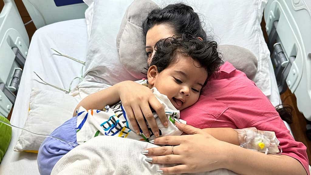 ছেলে বড় হলে সবার কথা বলবেন পরীমনি