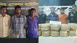 জয়পুরহাটে দুই হাজার লিটার চোলাই মদ ও গাঁজা জব্দ, গ্রেপ্তার ৫