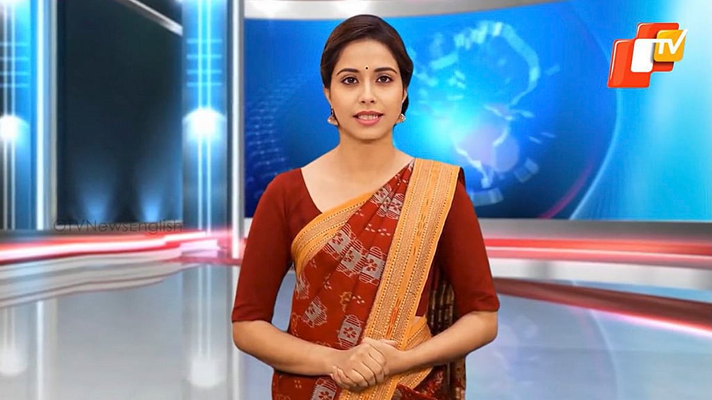 উড়িষ্যার টিভিতে এআইনির্ভর সংবাদ পাঠক ‘লিসা’