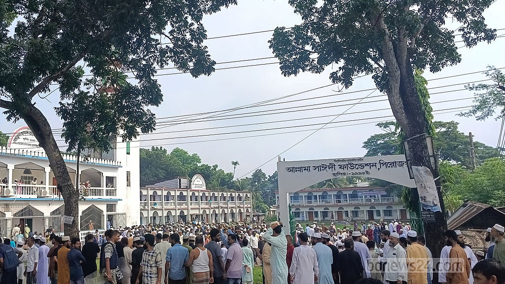 যুদ্ধাপরাধী সাঈদীর মরদেহ পিরোজপুরে, দাফন হবে পারিবারিক কবরস্থানে