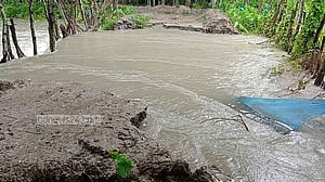 টানা বৃষ্টি-জোয়ারে ঝালকাঠিতে প্লাবিত ২৫ গ্রাম