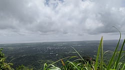 চন্দ্রনাথ পাহাড় থেকে দেখা প্রকৃতি