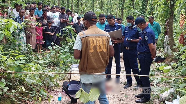 গাজীপুরে গজারি বনের গভীরে পড়েছিল যুবকের লাশ