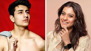 ইব্রাহিমের প্রথম সিনেমায় কাজল