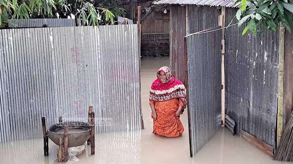 তিস্তা একদিকে ভেঙে নিচ্ছে, অন্যদিকে বন্যায় ভাসাচ্ছে