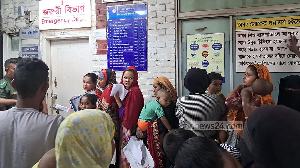 ডেঙ্গু: চাপ বাড়ছে শিশু হাসপাতালে, ‘গুরুতর’ রোগীও আসছে