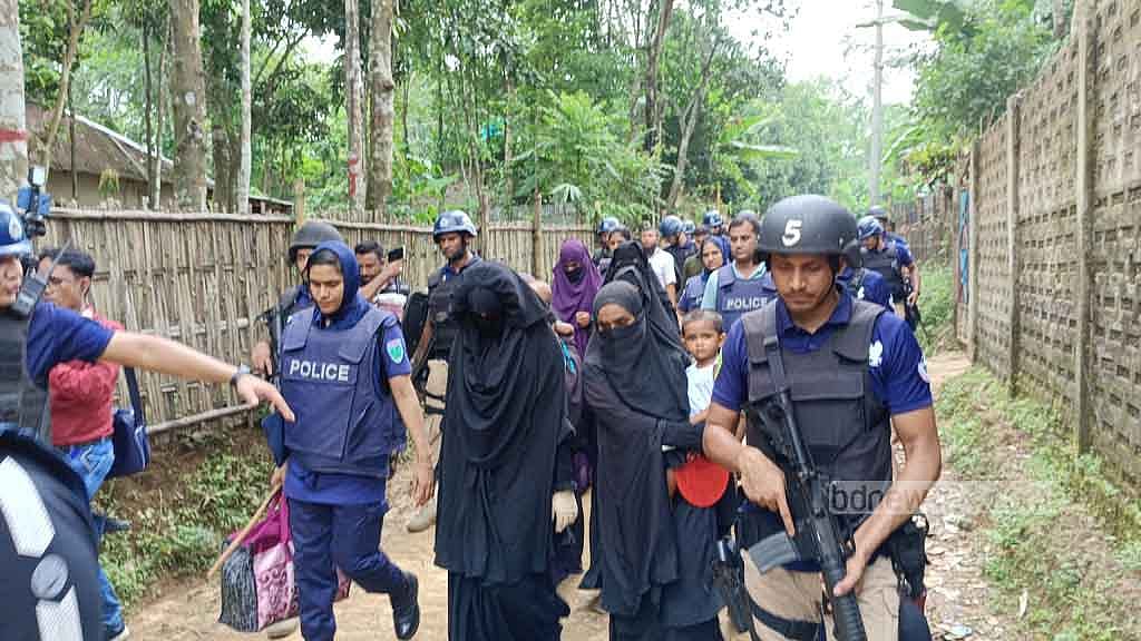 বগুড়ার পলাতক আসামি সুমনের স্ত্রী আটক কুলাউড়ার ‘জঙ্গি আস্তানায়’
