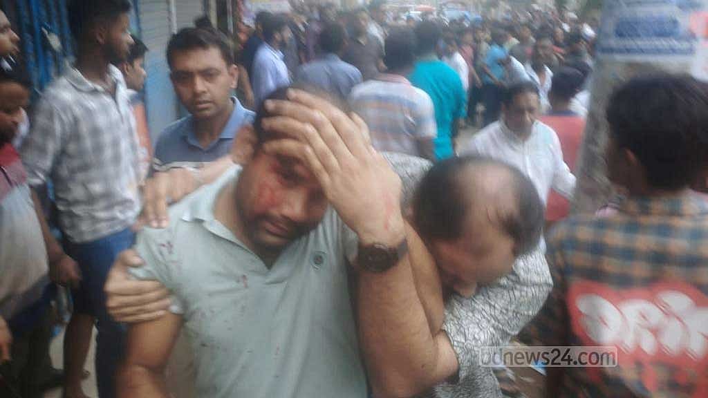কুমিল্লায় হিন্দু বৌদ্ধ খ্রিস্টান ঐক্য পরিষদের মিছিলে যুবলীগ-ছাত্রলীগের হামলা