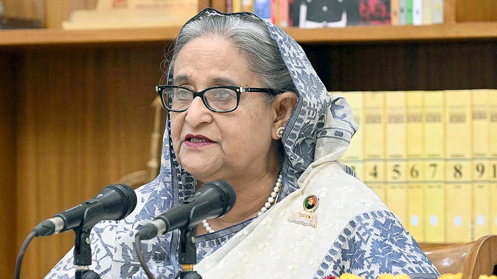 নির্বাচনকালীন সরকার কেমন হবে জানালেন শেখ হাসিনা