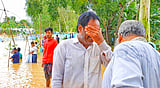 বৃষ্টি ভাসিয়ে নিল জুলহাসের পুকুর ভরা মাছ