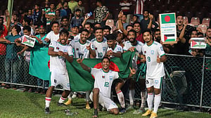 যোগ করা সময়ের গোলে সাদউদ্দিনের মুক্তির আনন্দ