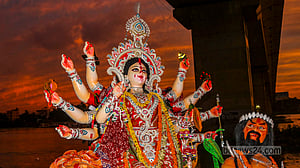 দেবী দুর্গার বিদায়