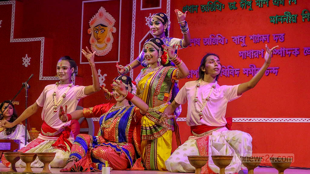 মহালয়ায় দুর্গা পূজার আনুষ্ঠানিকতা শুরু