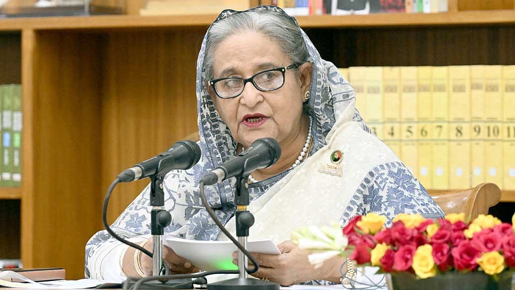 যেমন আচরণ করছে, তেমন শিক্ষাই বিএনপি পাবে: শেখ হাসিনা