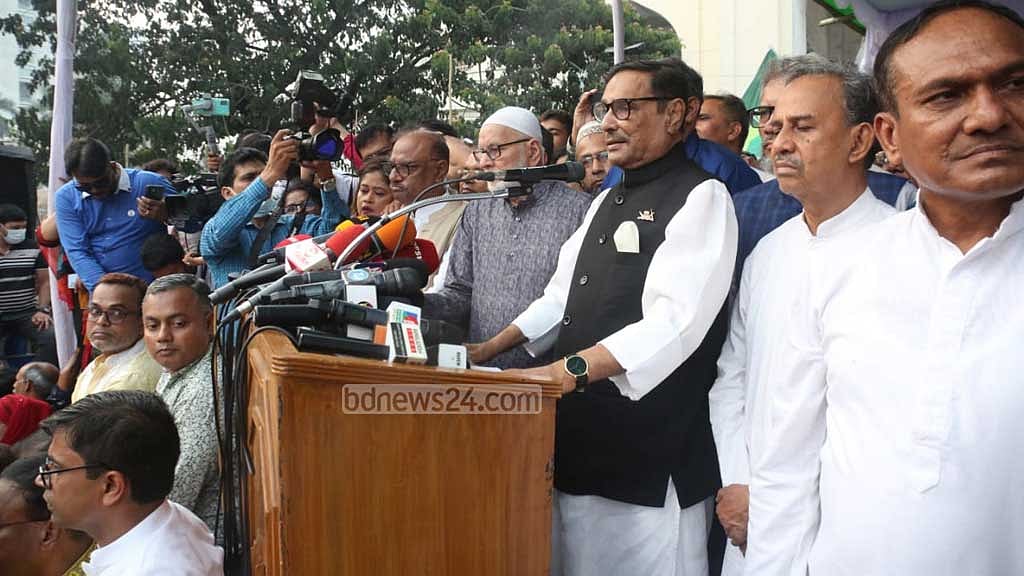 শেখ হাসিনাই ‘আবার প্রধানমন্ত্রী’, বিএনপিকে কাদেরের ‘শেষ বার্তা’