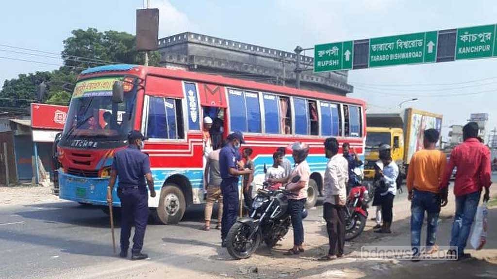 নারায়ণগঞ্জে বিএনপির ৪৫ জন গ্রেপ্তার, ঢাকার প্রবেশমুখে তল্লাশিচৌকি