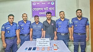 ওরস্যালাইনের প‍্যাকেটে মিলল ৩ হাজার ইয়াবা, আটক ২