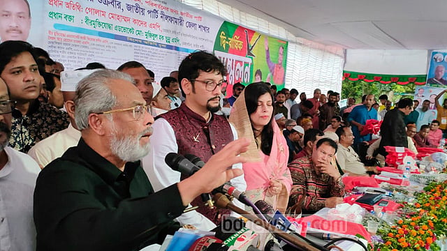 দুর্নীতি করে মানুষকে রক্তশূন্য করেছে সরকার: জি এম কাদের