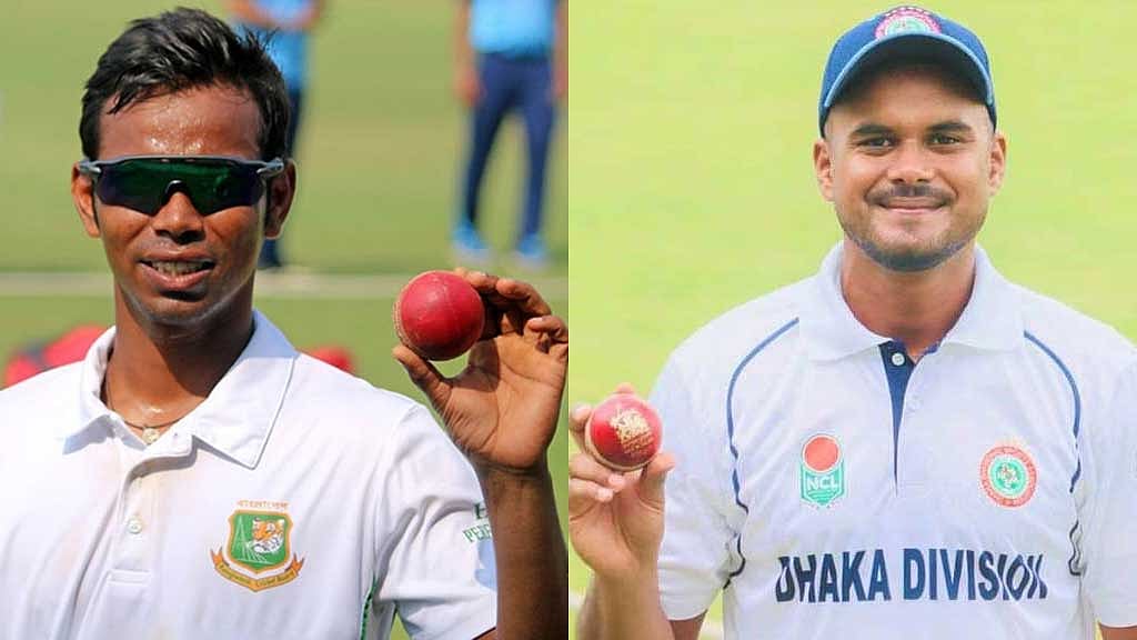 তানভির ও সুমনের পাঁচ উইকেট