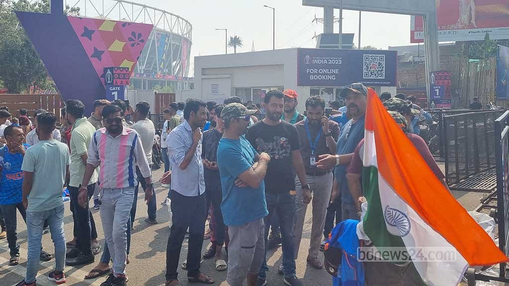 ভারতের বদলার অপেক্ষায় আহমেদাবাদ