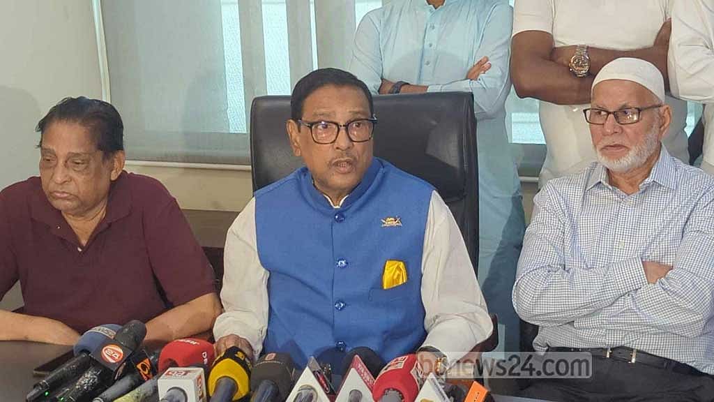 সংলাপের পার্ট শেষ: ওবায়দুল কাদের
